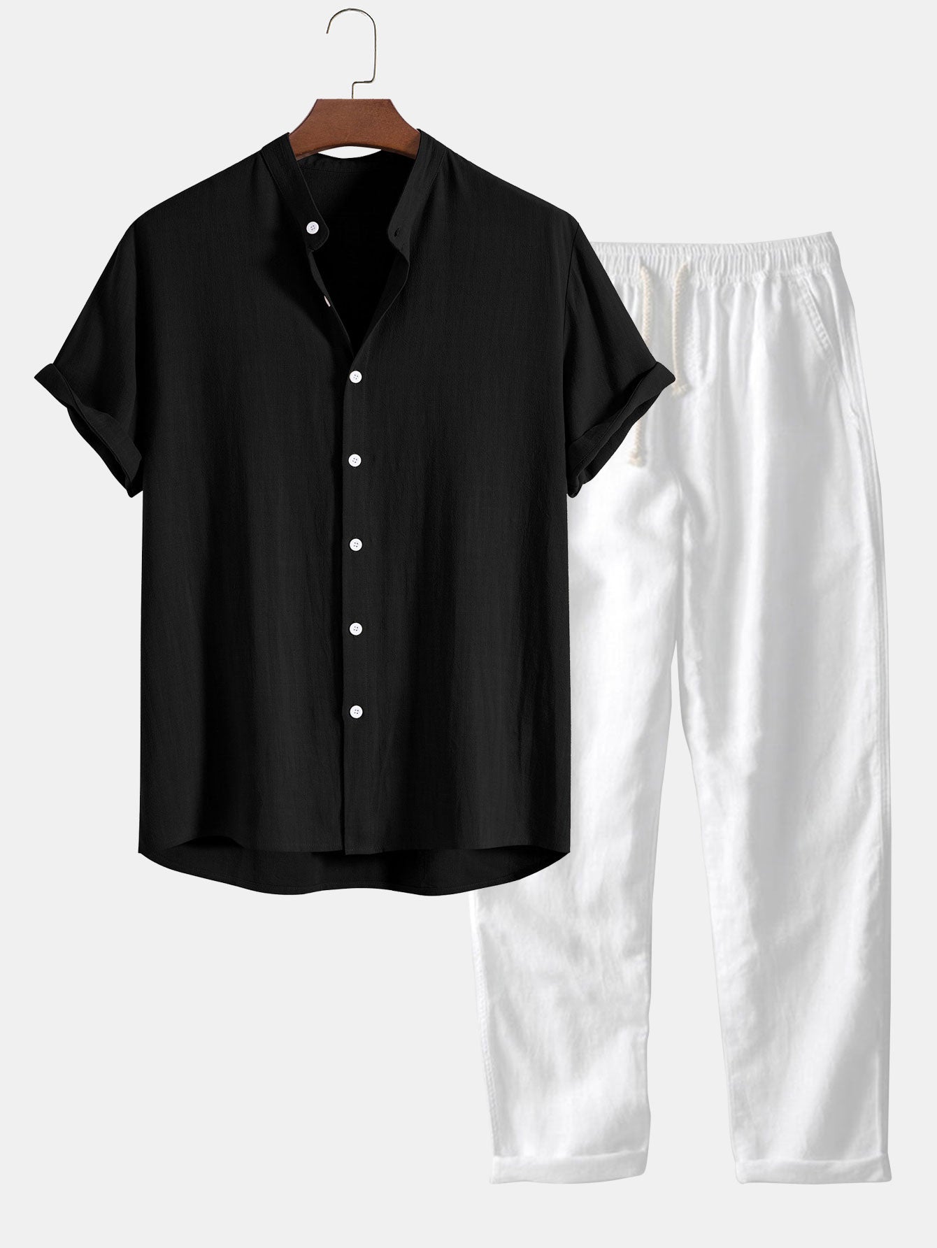 PHILIP™ | Ensemble coordonné décontracté en lin pour homme