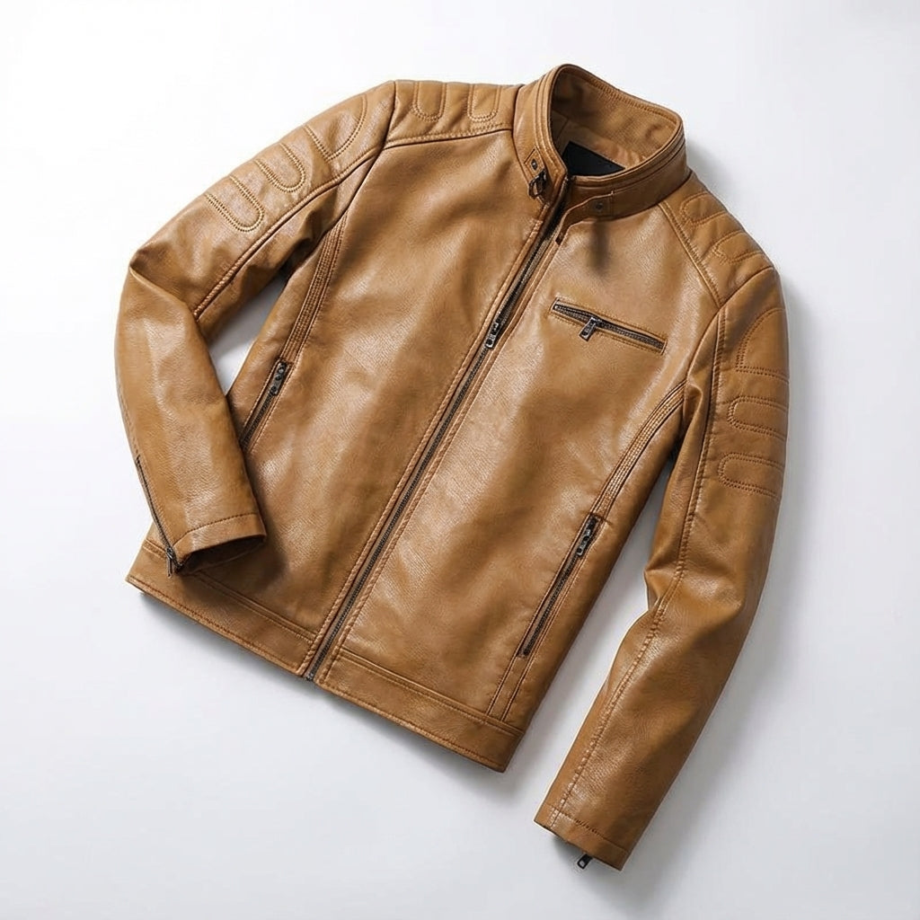 PHILIP™ | Veste zippée pour homme, style moto