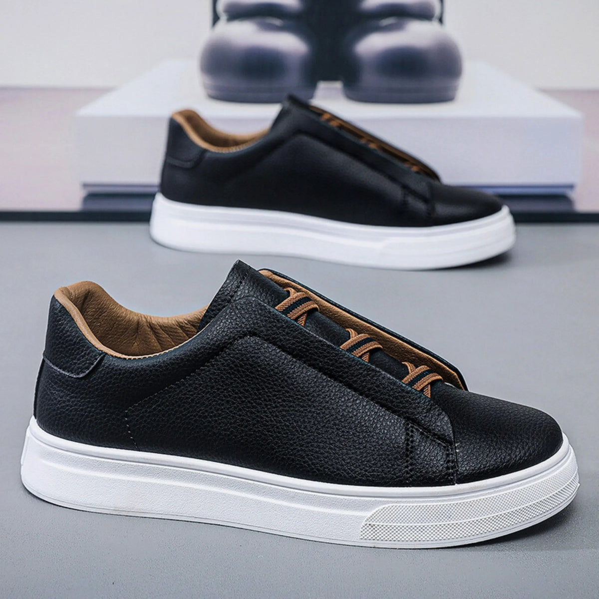 PHILIP™ | Chaussures de tennis sans lacets pour homme