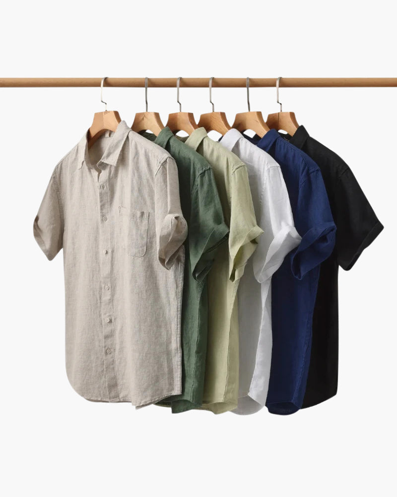 PHILIP | CHEMISE EN LIN (MANCHES COURTES)