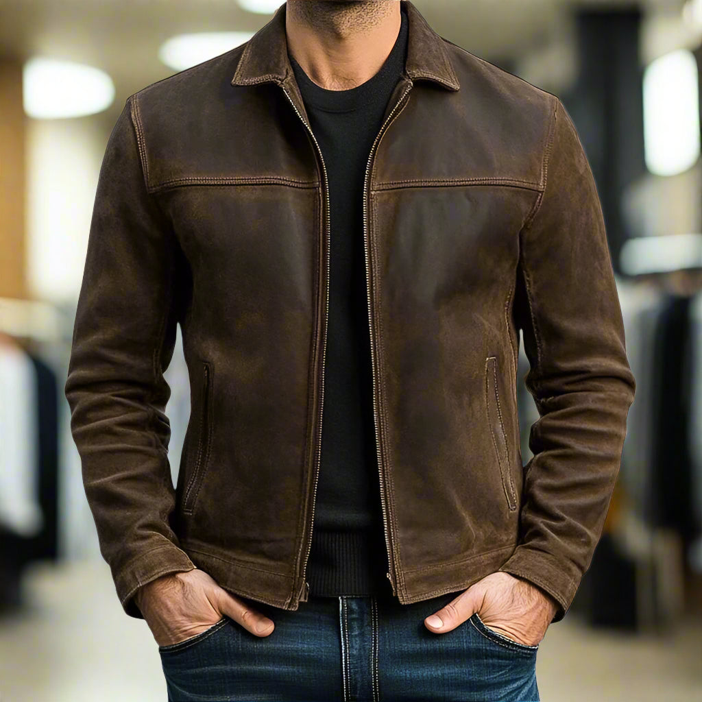 PHILIP | VESTE ÉLÉGANTE À FERMETURE ÉCLAIR POUR HOMMES