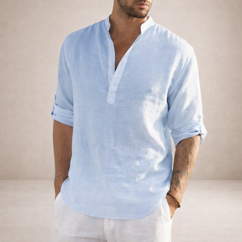 PHILIP™ | Chemise à col montant