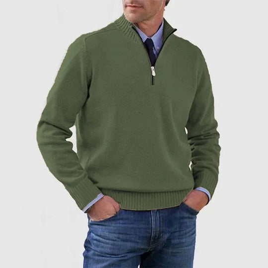PHILIP | PULL DÉCONTRACTÉ À DEMI-FERMETURE ÉCLAIR