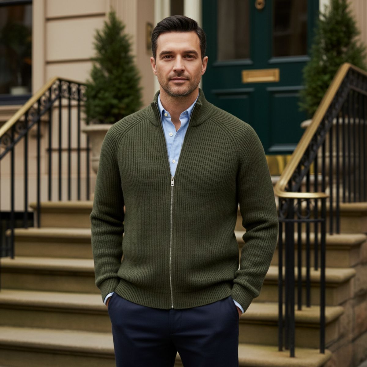 PHILIP™ | Tricot zippé