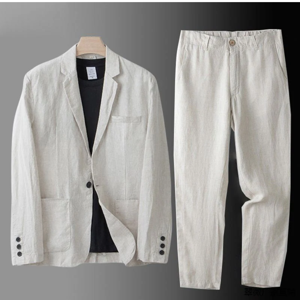 PHILIP™ | Ensemble en pur lin pour homme