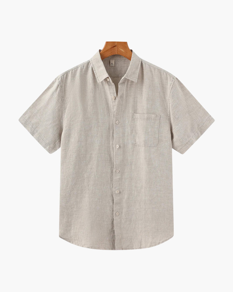 PHILIP | CHEMISE EN LIN (MANCHES COURTES)