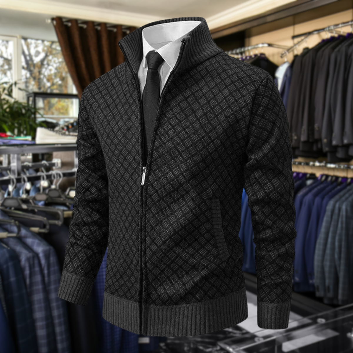 PHILIP | GILET HAUT DE GAMME POUR HOMME EN TISSU DOUX