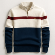 PHILIP | PULL POUR HOMME AVEC COL À FERMETURE ÉCLAIR