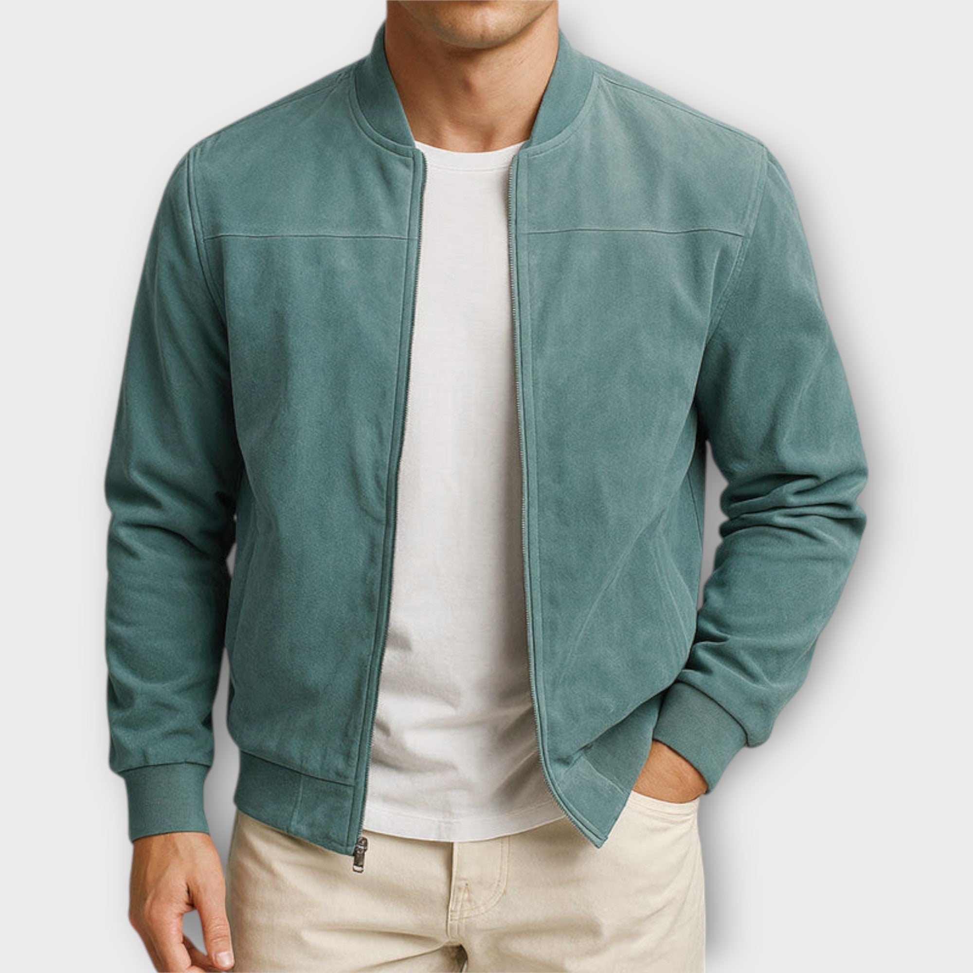 PHILIP | VESTE BOMBER EN DAIM