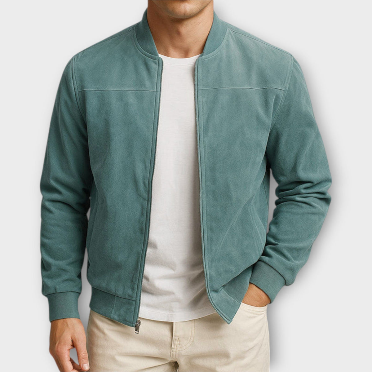 PHILIP | VESTE BOMBER EN DAIM