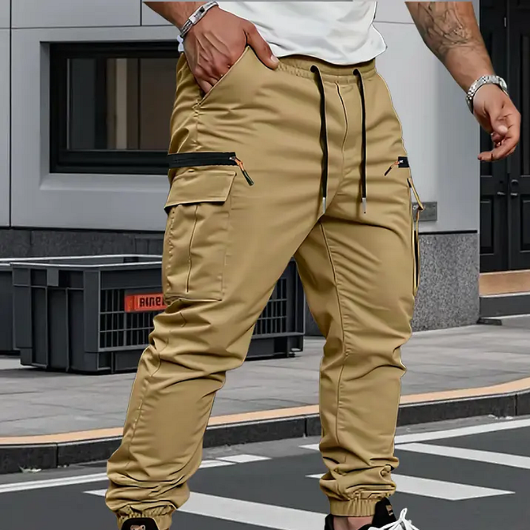 PHILIP™ | Pantalon cargo pour homme avec poches zippées