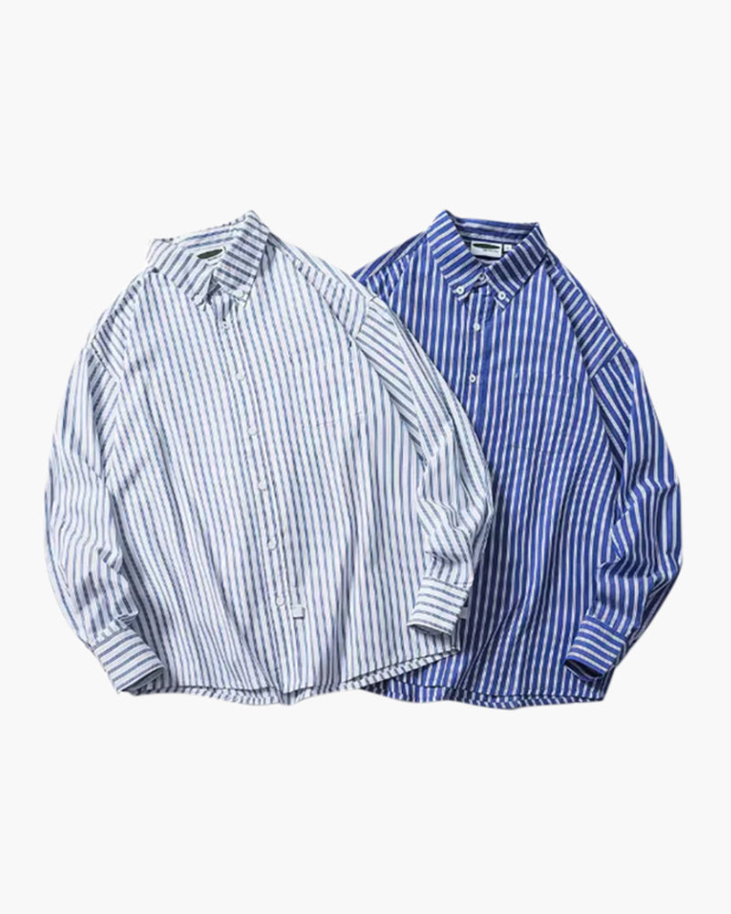 PHILIP | CHEMISE À RAYURES OVERSIZE