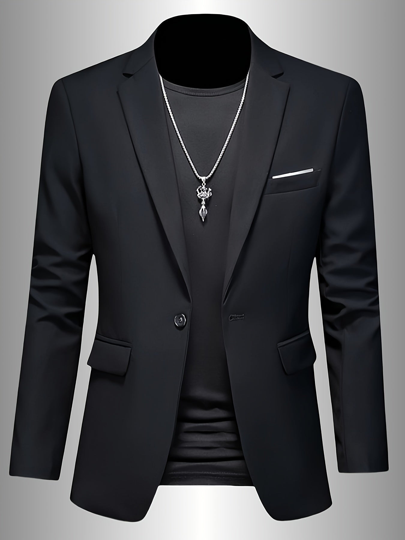 PHILIP™ | Blazer tissé coupe skinny pour homme