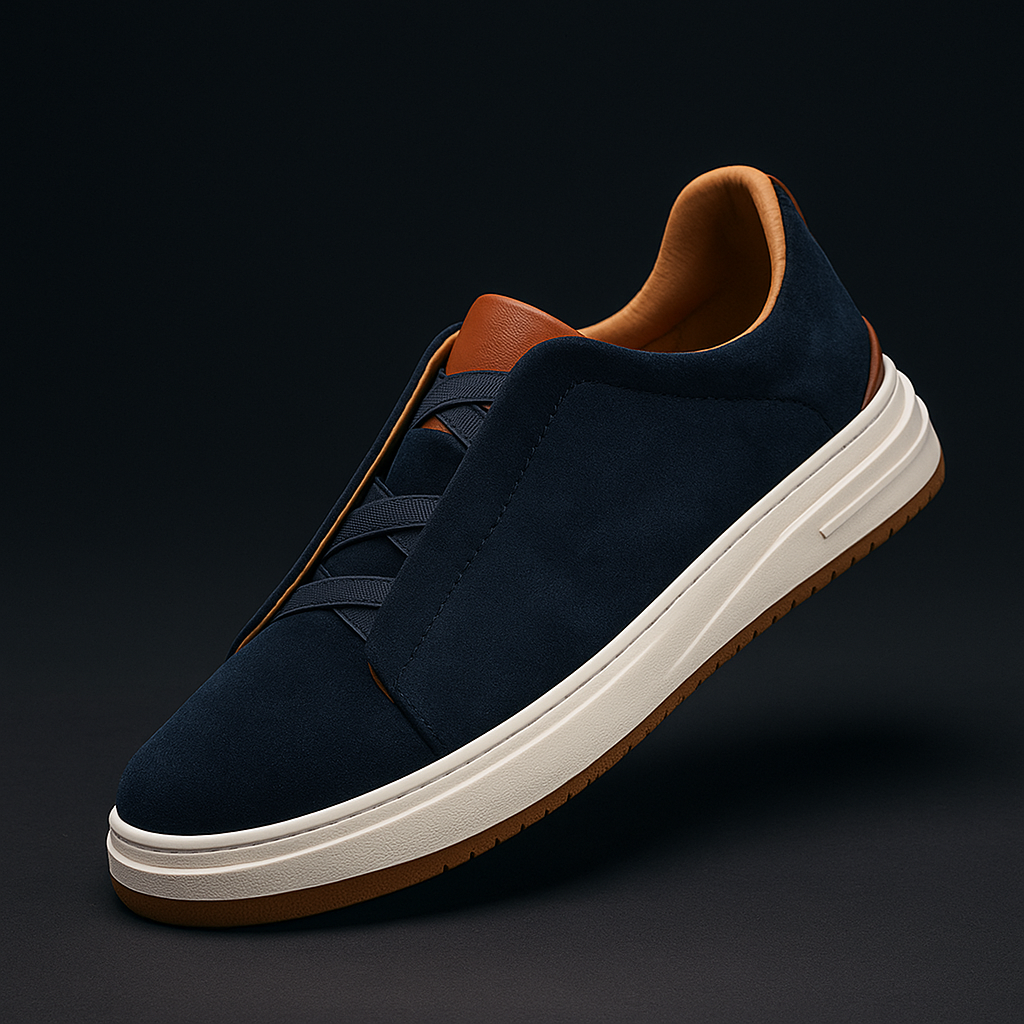 PHILIP | CHAUSSURES SANS LACETS EN DAIM POUR HOMMES