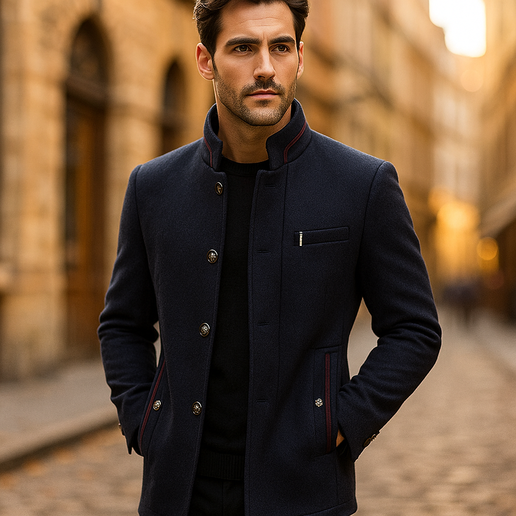 PHILIP | MANTEAU EN MÉLANGE DE LAINE