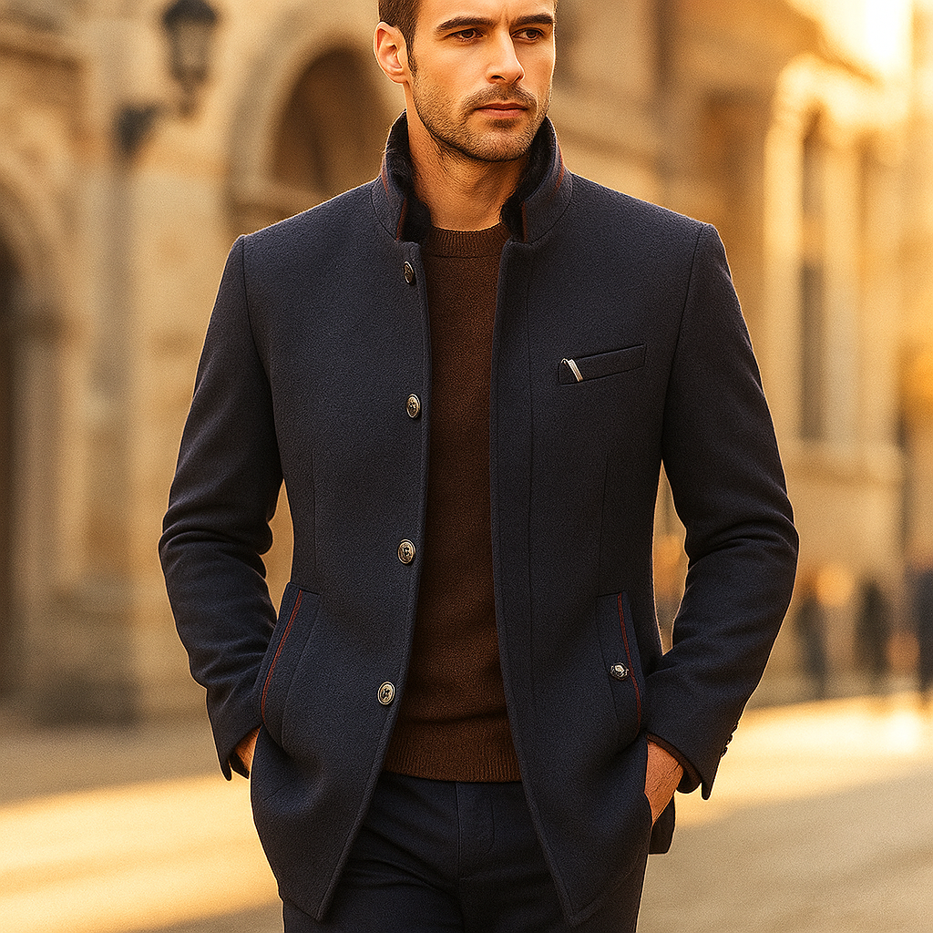 PHILIP | MANTEAU EN MÉLANGE DE LAINE