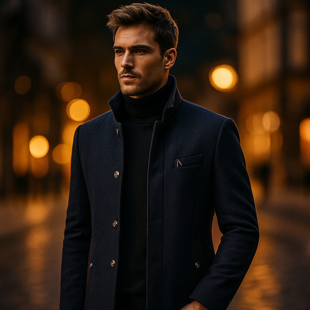 PHILIP | MANTEAU EN MÉLANGE DE LAINE