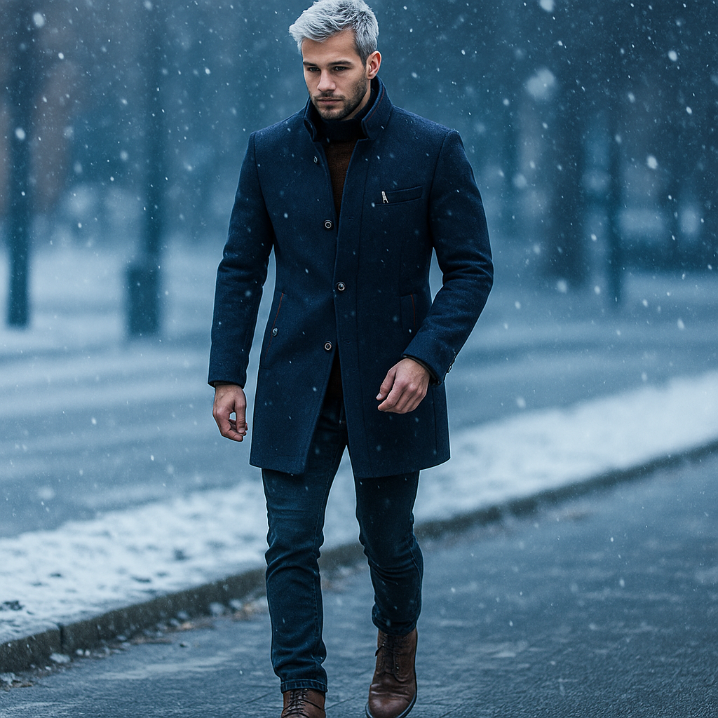 PHILIP | MANTEAU EN MÉLANGE DE LAINE