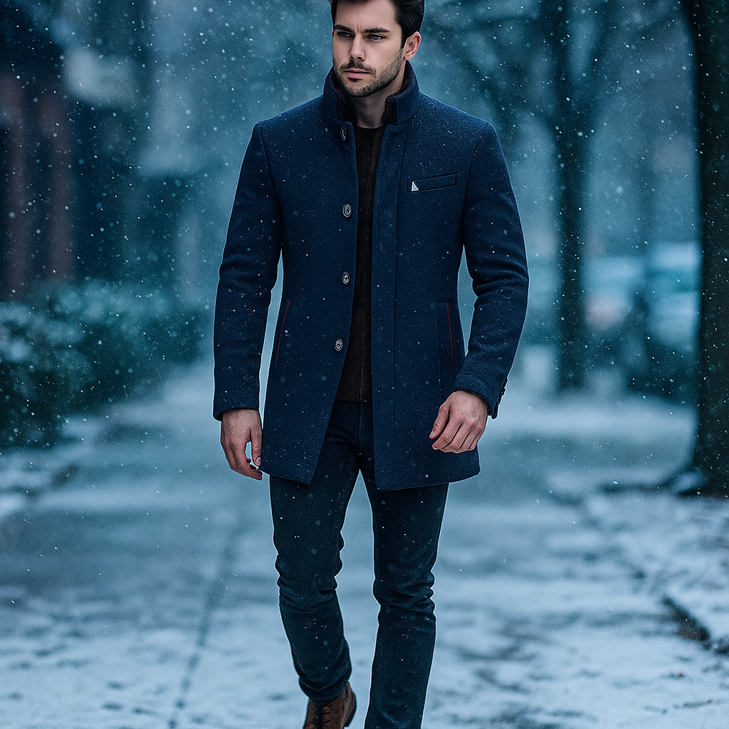 PHILIP | MANTEAU EN MÉLANGE DE LAINE