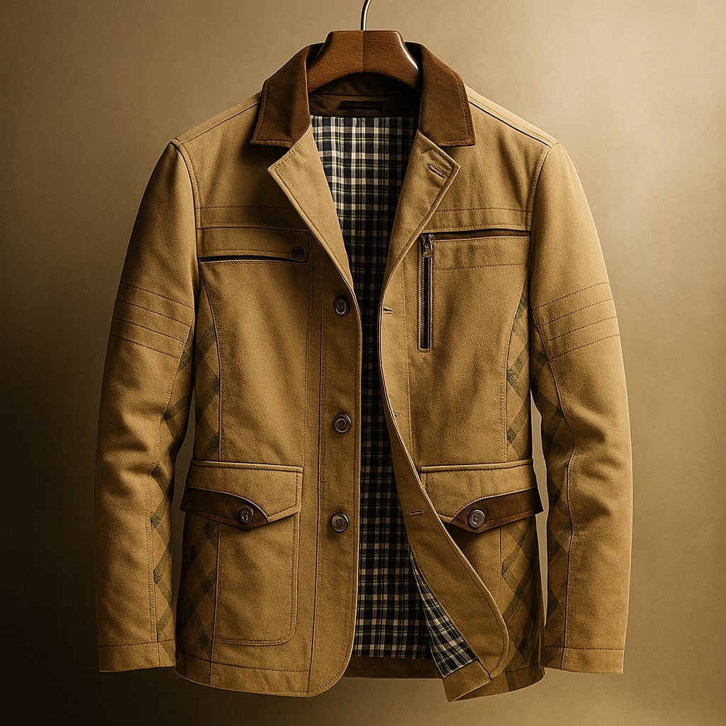 PHILIP | VESTE DE TERRAIN EN SERGÉ