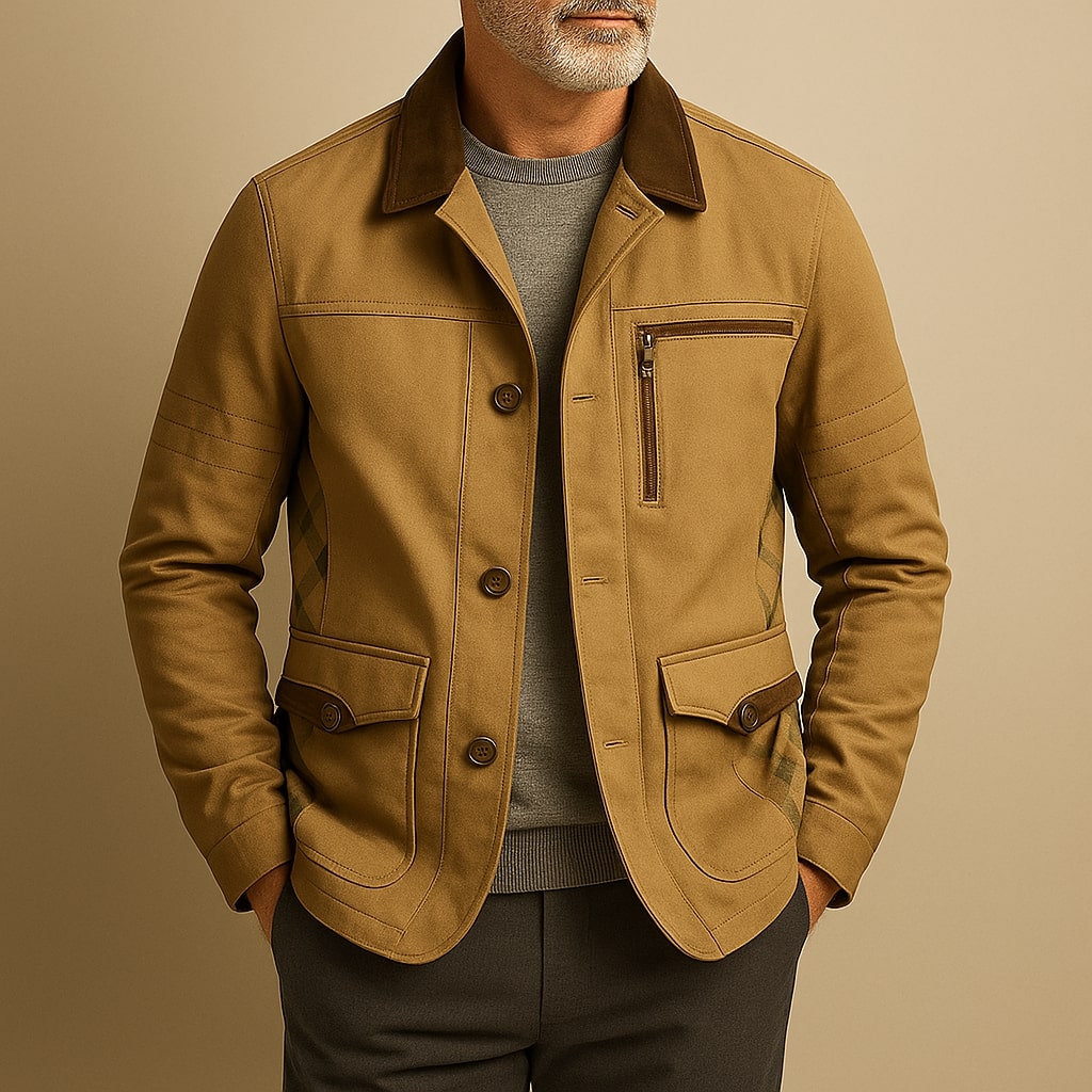 PHILIP | VESTE DE TERRAIN EN SERGÉ