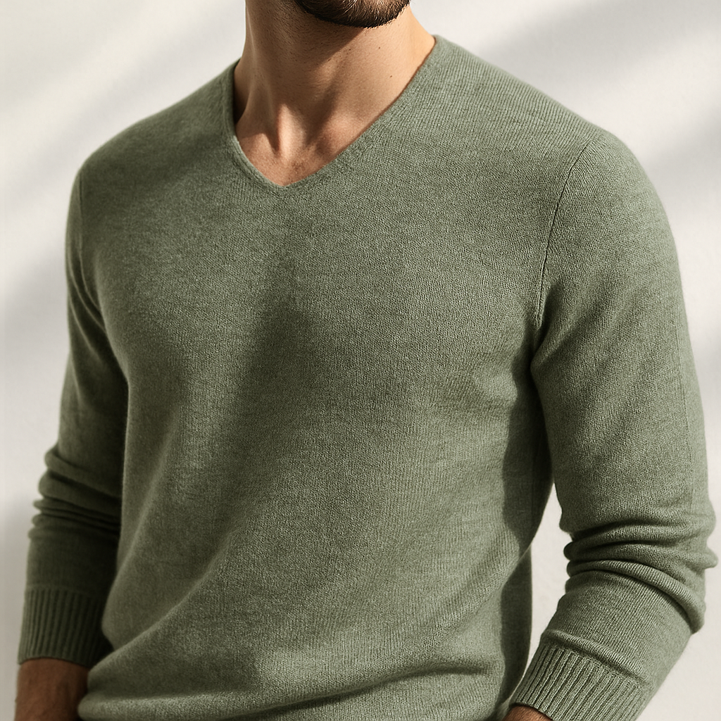 PHILIP | PULL À COL EN V