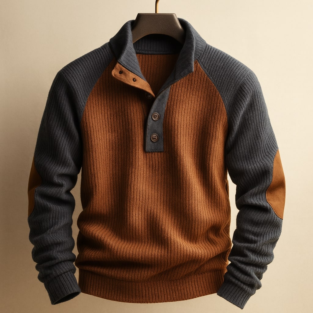 PHILIP | PULL À MOTIFS TRICOTÉS POUR HOMMES