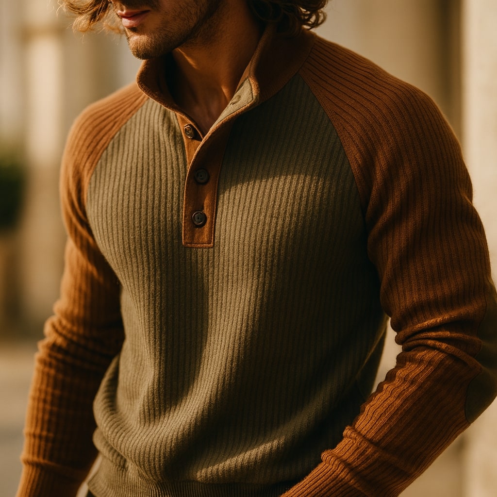 PHILIP | PULL À MOTIFS TRICOTÉS POUR HOMMES