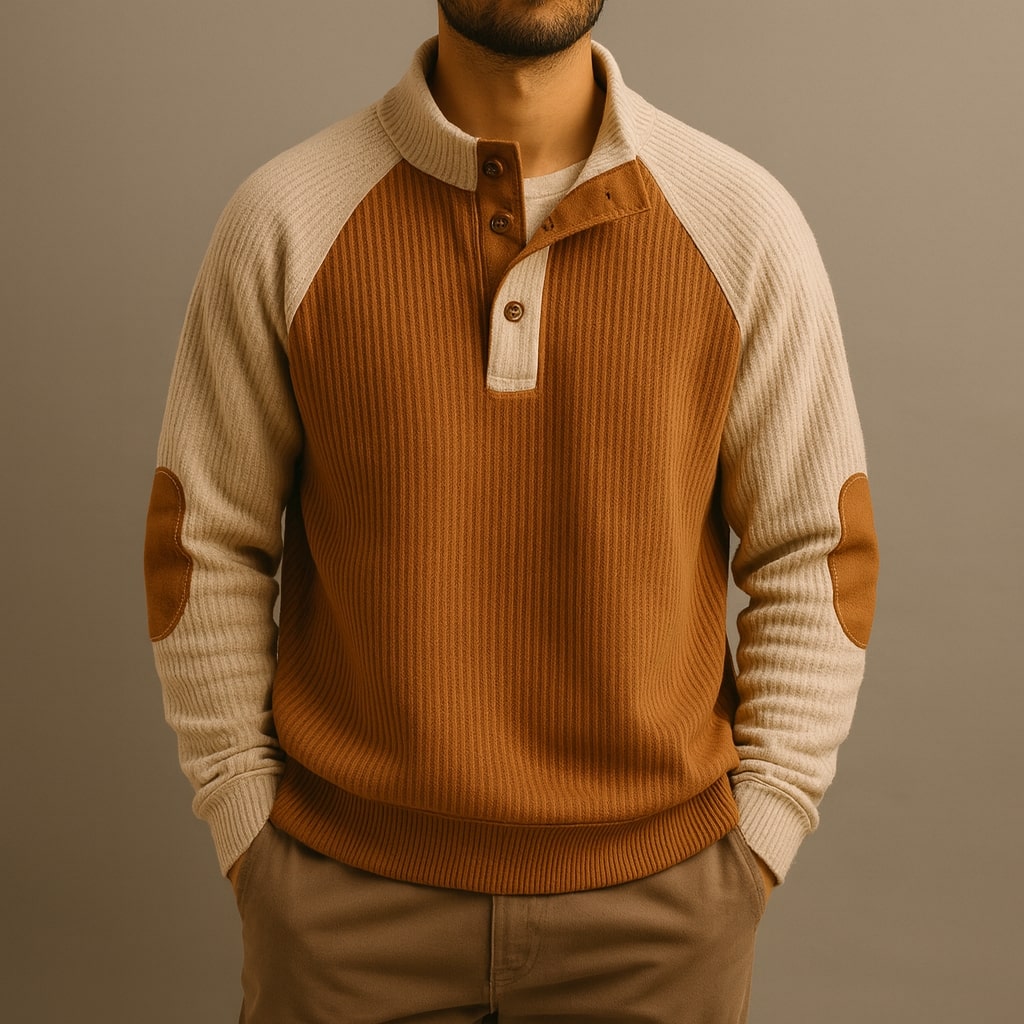 PHILIP | PULL À MOTIFS TRICOTÉS POUR HOMMES