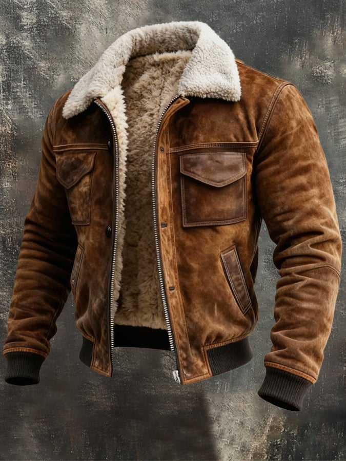 PHILIP | VESTE DOUBLÉE SHERPA