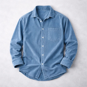 PHILIP | CHEMISE CLASSIQUE ET ÉLÉGANTE EN VELOURS COURRU