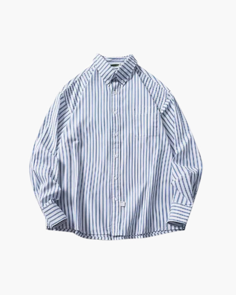PHILIP | CHEMISE À RAYURES OVERSIZE
