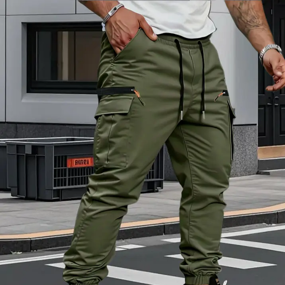PHILIP™ | Pantalon cargo pour homme avec poches zippées