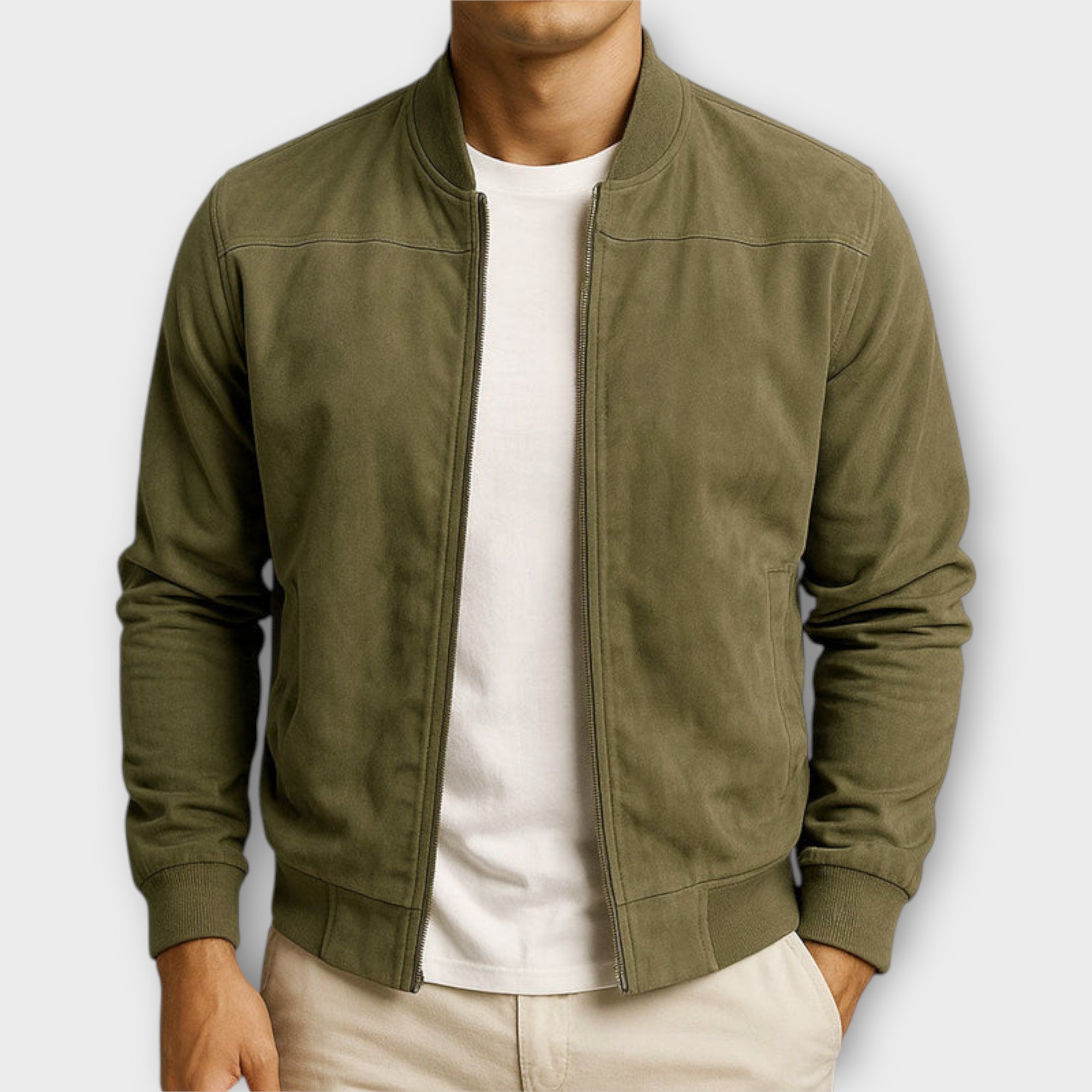 PHILIP | VESTE BOMBER EN DAIM