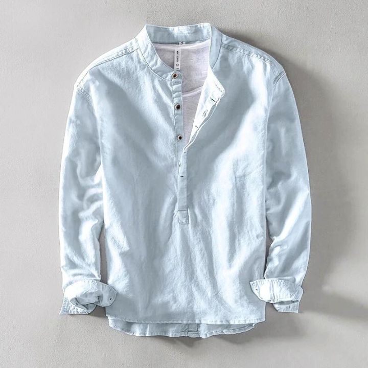 PHILIP | CHEMISE EN LIN MINIMALISTE