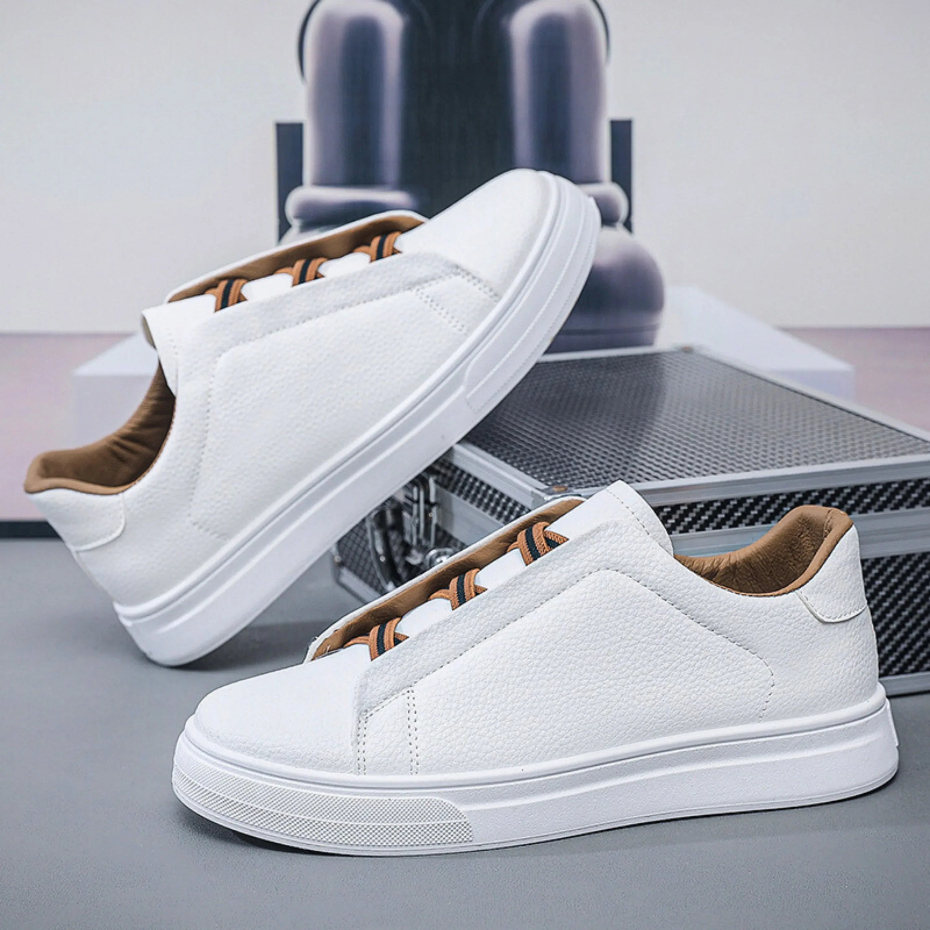 PHILIP™ | Chaussures de tennis sans lacets pour homme