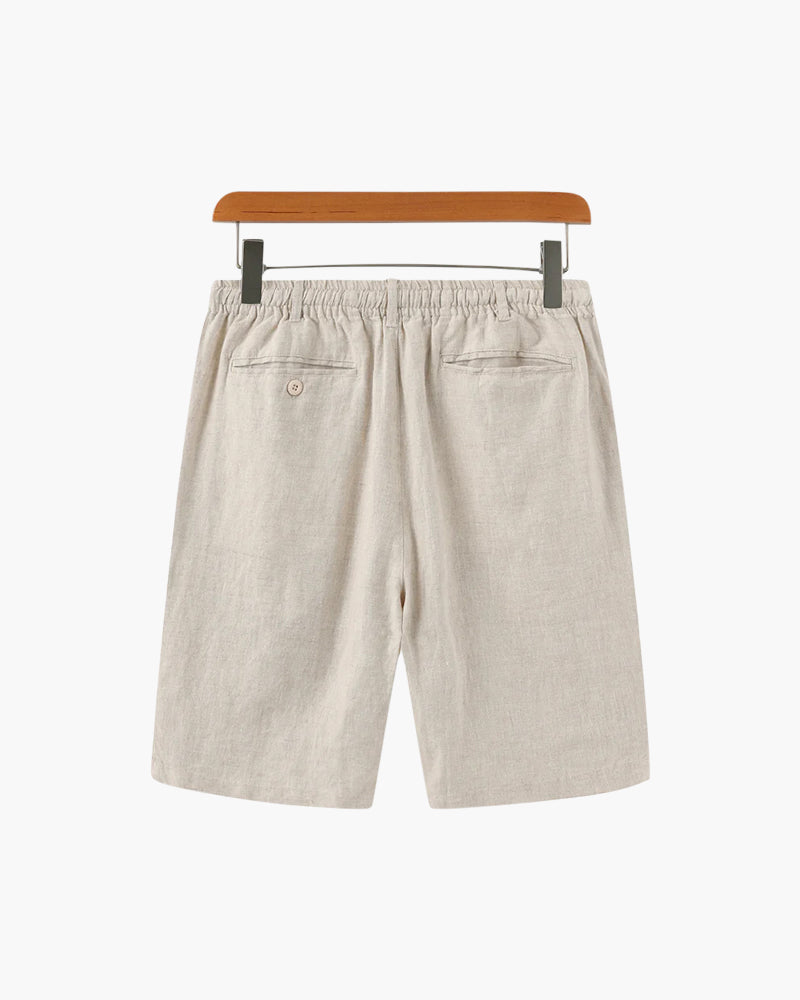 PHILIP | SHORTS EN LIN DE HAUTE QUALITÉ