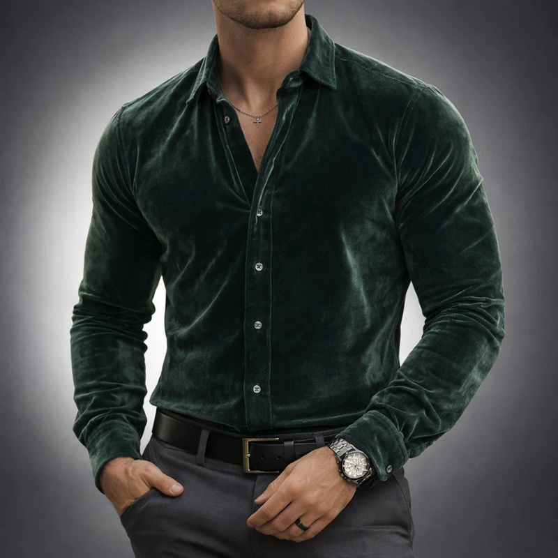 PHILIP | CHEMISE EN VELOURS POUR HOMMES