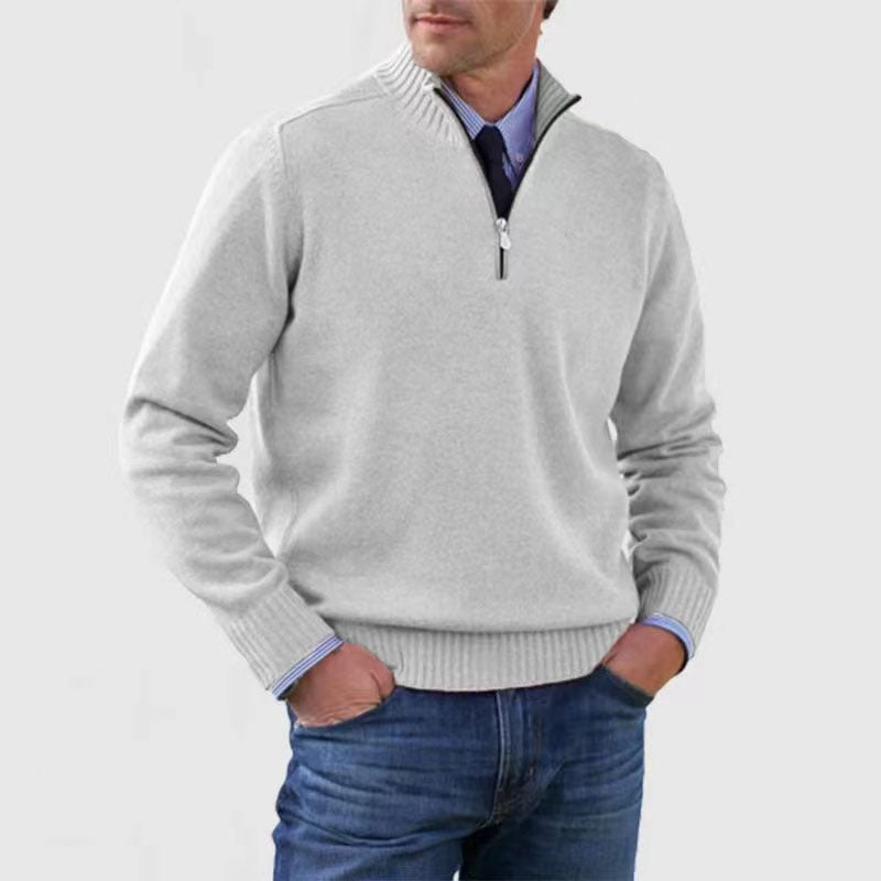 PHILIP | PULL DÉCONTRACTÉ À DEMI-FERMETURE ÉCLAIR