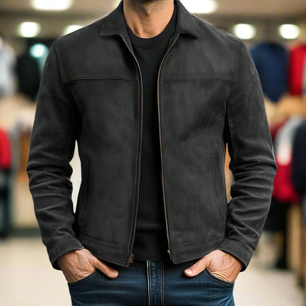 PHILIP | VESTE ÉLÉGANTE À FERMETURE ÉCLAIR POUR HOMMES