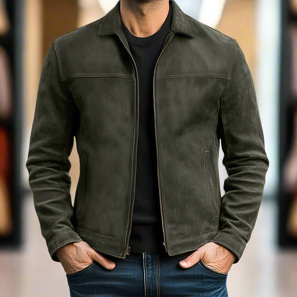 PHILIP | VESTE ÉLÉGANTE À FERMETURE ÉCLAIR POUR HOMMES