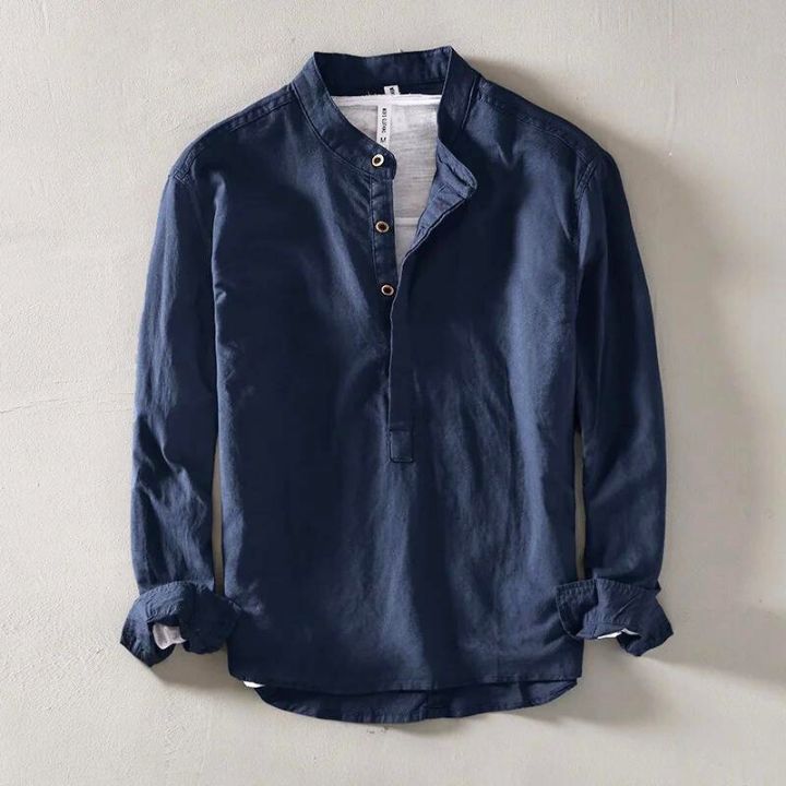 PHILIP | CHEMISE EN LIN MINIMALISTE