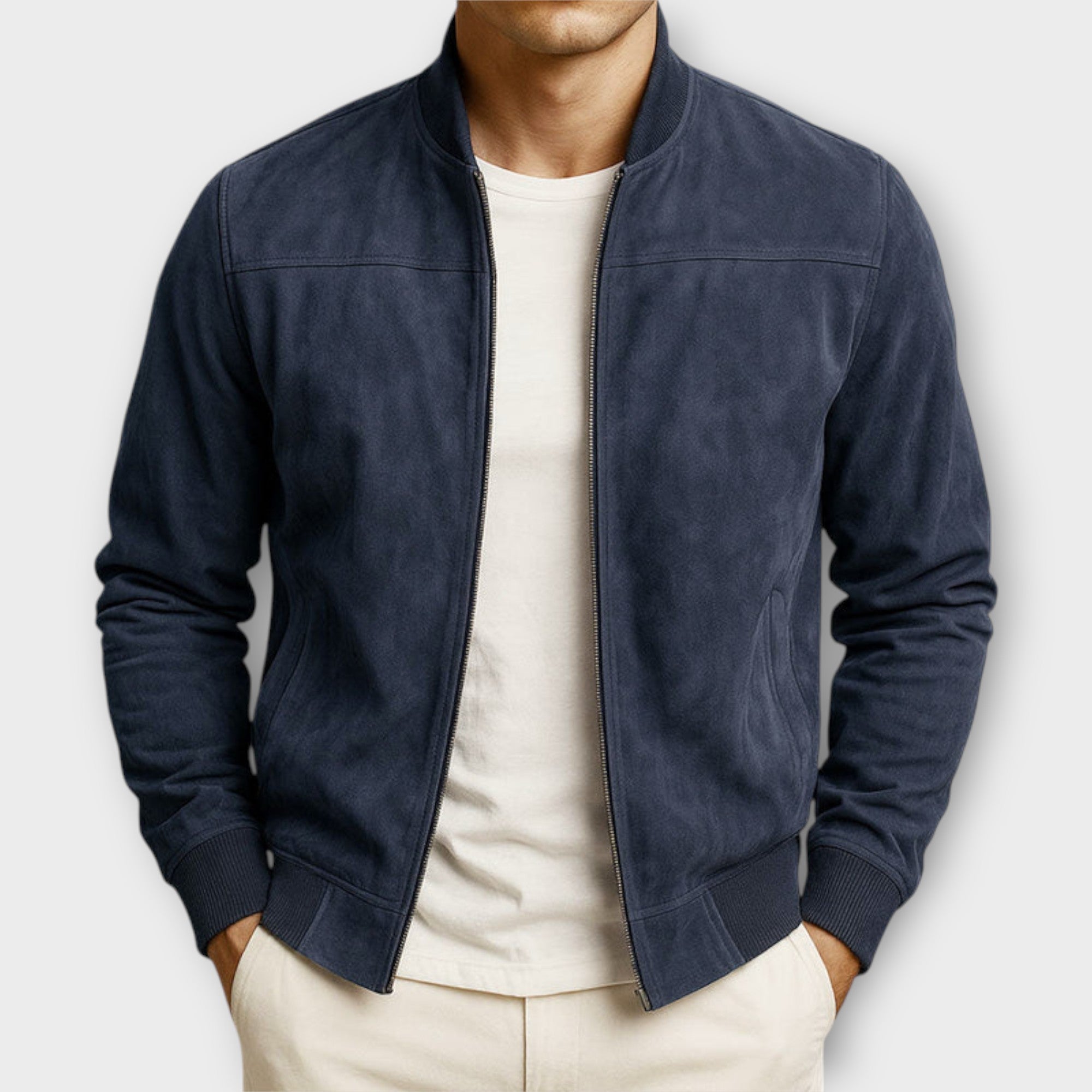 PHILIP | VESTE BOMBER EN DAIM