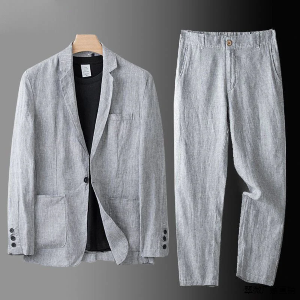 PHILIP™ | Ensemble en pur lin pour homme