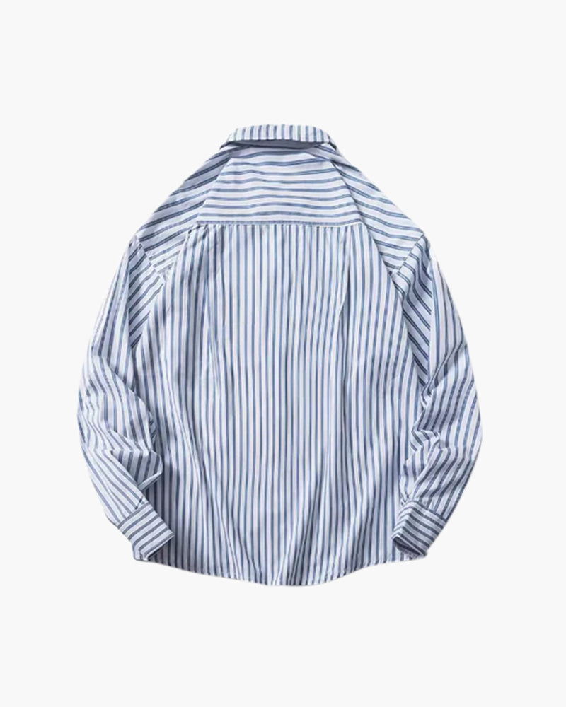 PHILIP | CHEMISE À RAYURES OVERSIZE
