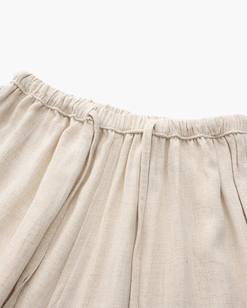 PHILIP | Pantalon en lin coupe ajustée