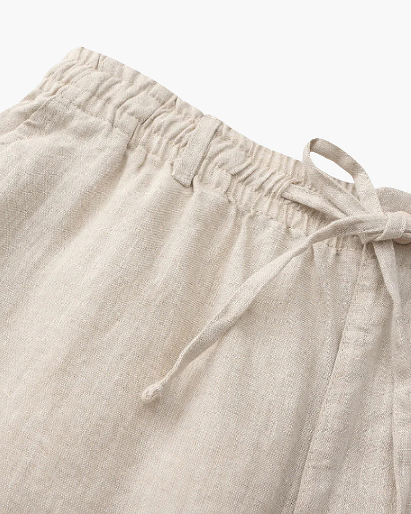PHILIP | SHORTS EN LIN DE HAUTE QUALITÉ