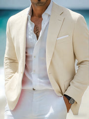 PHILIP™ | Blazer en coton à un bouton pour homme