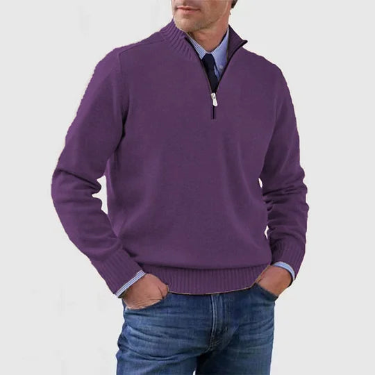 PHILIP | PULL DÉCONTRACTÉ À DEMI-FERMETURE ÉCLAIR