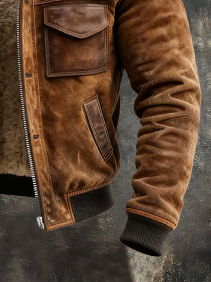 PHILIP | VESTE DOUBLÉE SHERPA
